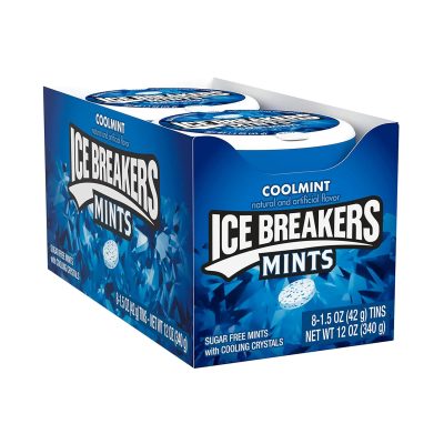ICE BREAKERS Coolmint Sugar Free Mints Tins 1.5 oz (8 Count) wholesale