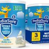PediaSure Grow & Gain with Immune Support Shake Mix Powder Vanilla, 14.1 oz Can, Pack of 3