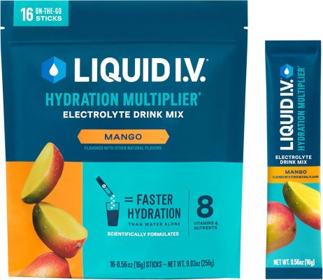 Liquid I.V. Hydration Multiplier Mango Electrolyte Powder Drink Mix (16 Servings) wholesale