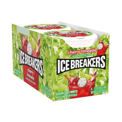 ICE BREAKERS Cherry Limeade Sugar Free Mints Tins 1.5 oz (8 Count) wholesale