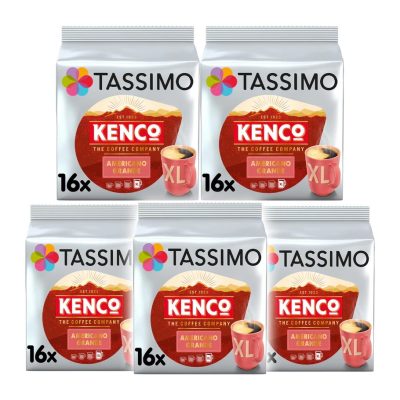 Tassimo Kenco Americano Smooth Coffee Pods x16 (Pack of 5, Total 80 Drinks) wholesale