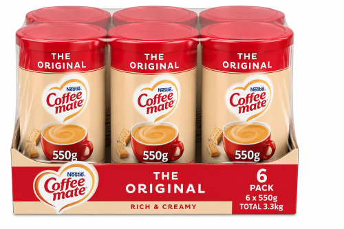 Coffee Mate | Ground | Vegetarian | 550g | 6 Pack | 3.3KG