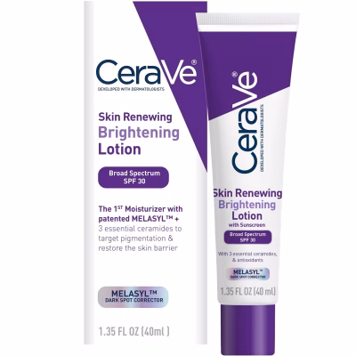 CeraVe Skin Renewing Brightening Lotion SPF 30, 1.35 fl oz / 40 ml wholesale