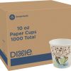 Dixie PerfecTouch 10 Oz. Insulated Paper Hot Coffee Cup by GP PRO (Georgia-Pacific), Coffee Haze Design, Model 92959, 1,000 Count (50 Cups Per Sleeve, 20 Sleeves Per Case)