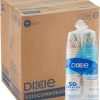 Dixie PerfecTouch Grab N Go Cup and Lid Combo Pack, Coffee Dreams Design, 10 Oz Capacity, Model 5310COMBO600, 300 Cups and 300 Lids Per Case