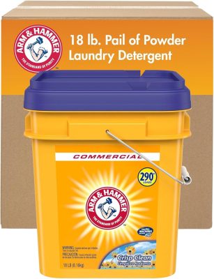 Arm & Hammer Professional Powder Laundry Detergent Crisp Clean 18 lb Pail 290 Loads wholesale