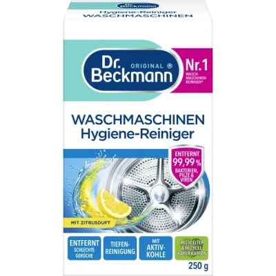Dr. Beckmann Washing Machine Hygienic Cleaner with Activated Carbon (250g) wholesale