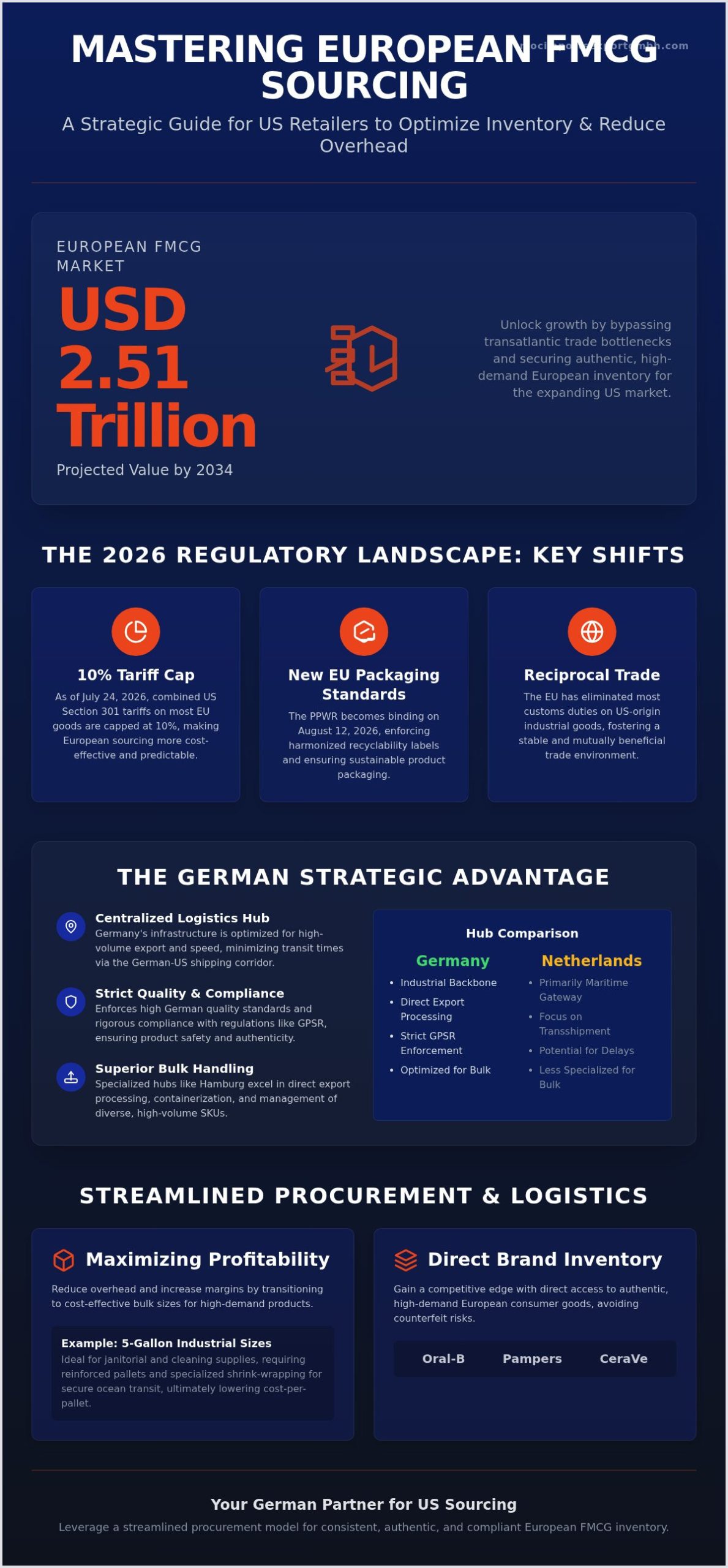 European FMCG Wholesale Guide for US Retailers 2026