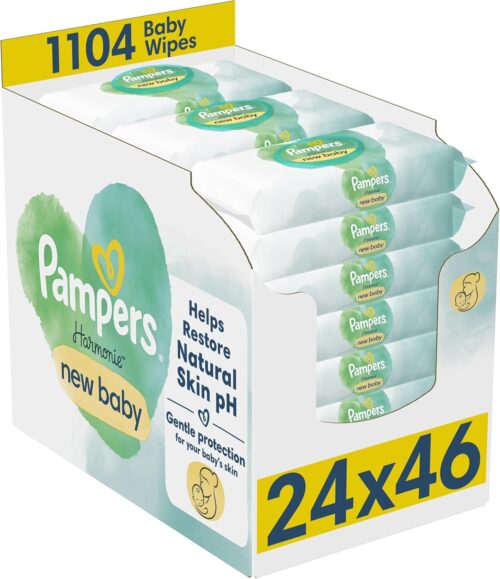 Wholesale Pampers Harmonie New Baby Wipes 1104 Wipes