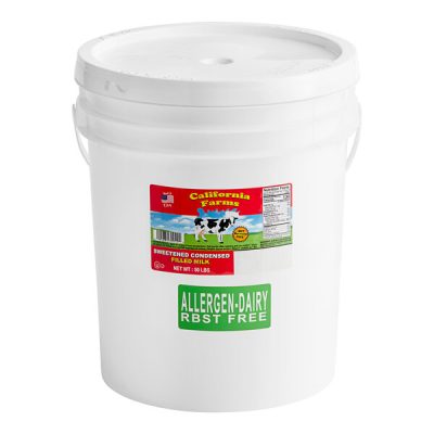 California Farms Sweetened Condensed Filled Milk Pail 50 lb wholesale