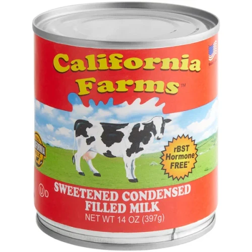 Wholesale California Farms Sweetened Condensed Filled Milk