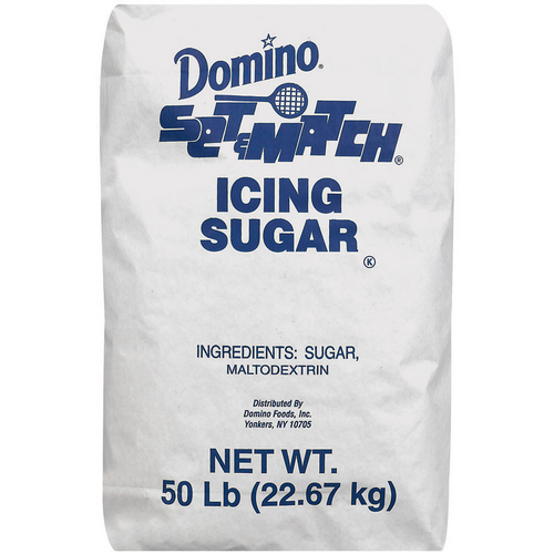 Wholesale Domino Set & Match Icing Sugar 50 lb