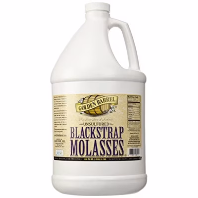 Golden Barrel 1 Gallon Sulfur-Free Blackstrap Molasses - 4/Case wholesale