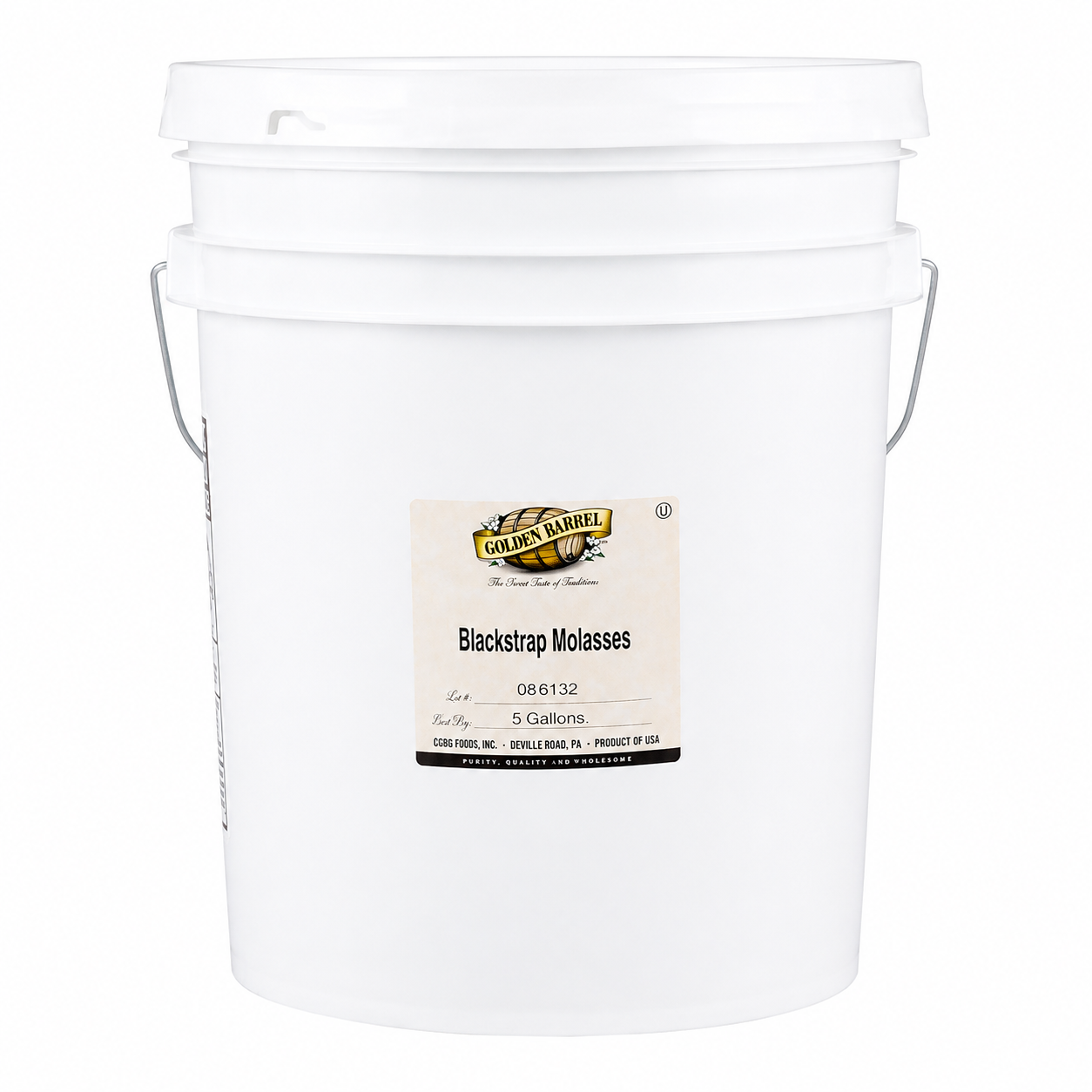 Wholesale Golden Barrel Blackstrap Molasses 5 Gal