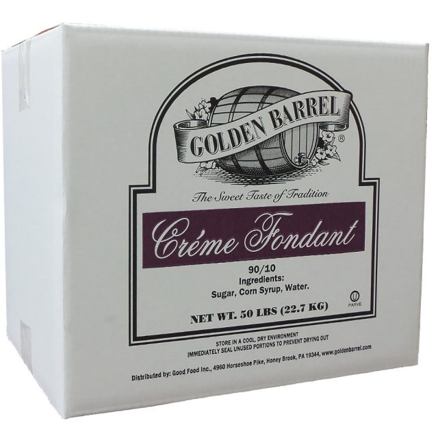 Wholesale Golden Barrel Creme Fondant 50 lb