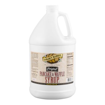Golden Barrel Pancake and Waffle Syrup 1 Gallon Container - 4/Case wholesale