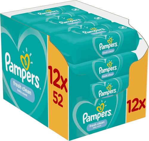 Wholesale Pampers Fresh Clean Baby Wipes 624 Wipes