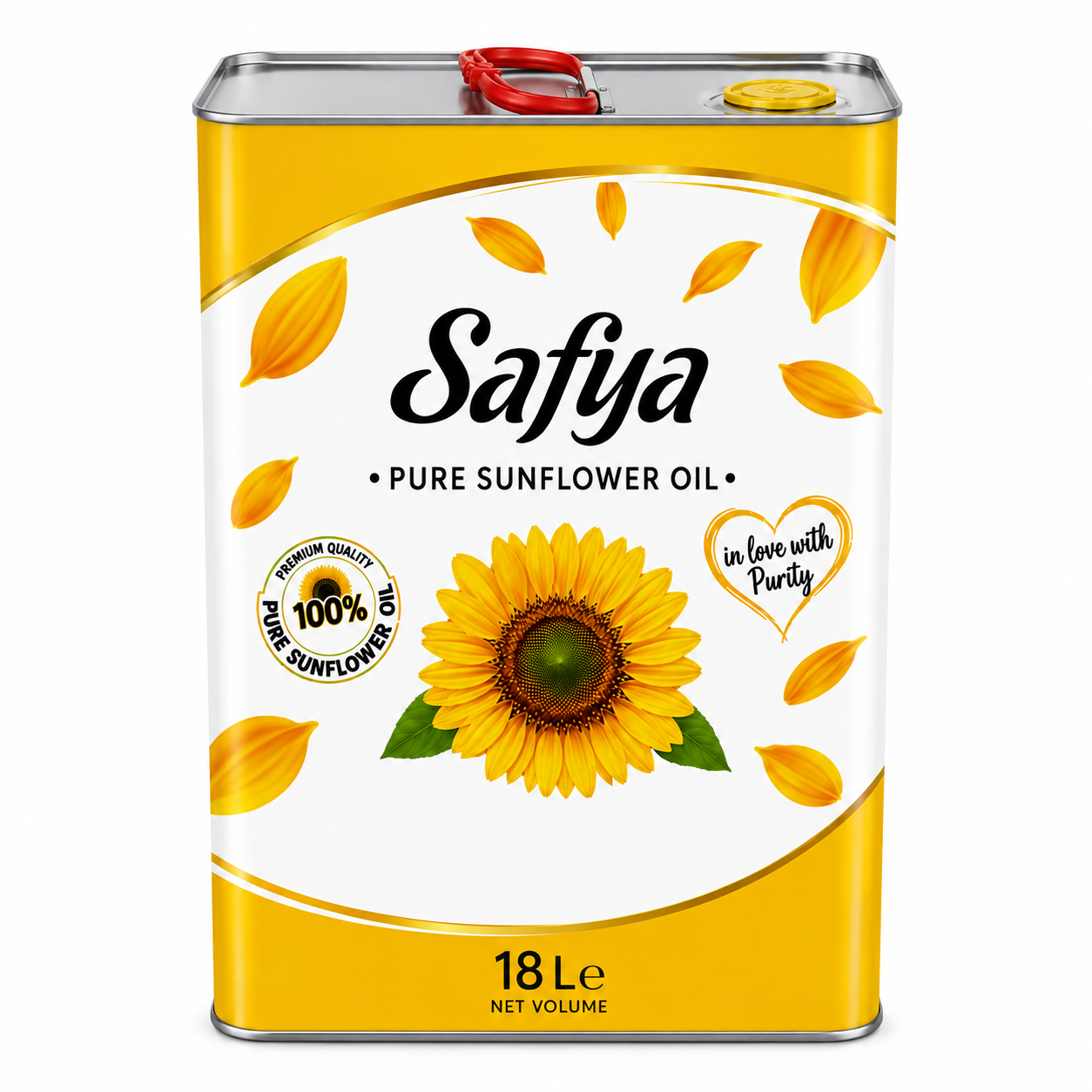 Wholesale Refined Sunflower Oil 18L Metal Drum