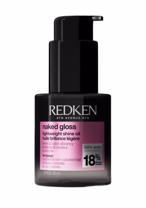 Redken Naked Gloss Shine Hair Oil 1.6 Fl Oz 50 ml
