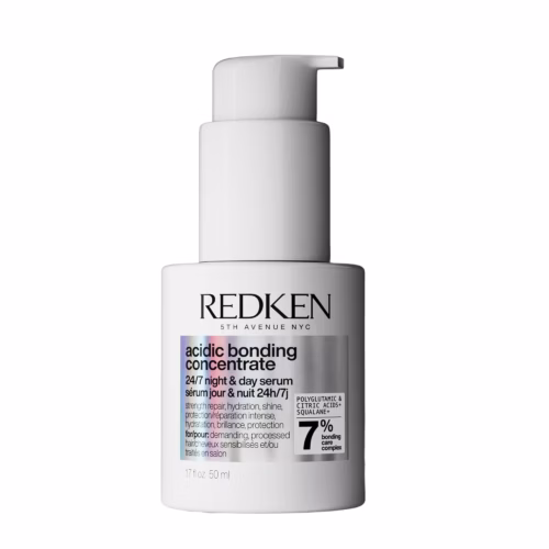Redken Acidic Bonding Concentrate 24/7 Night & Day Serum For Damaged Hair 1.6 Fl Oz 50 ml