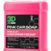3D Pink Car Wash Soap, 1 Gallon 128 Fl Oz
