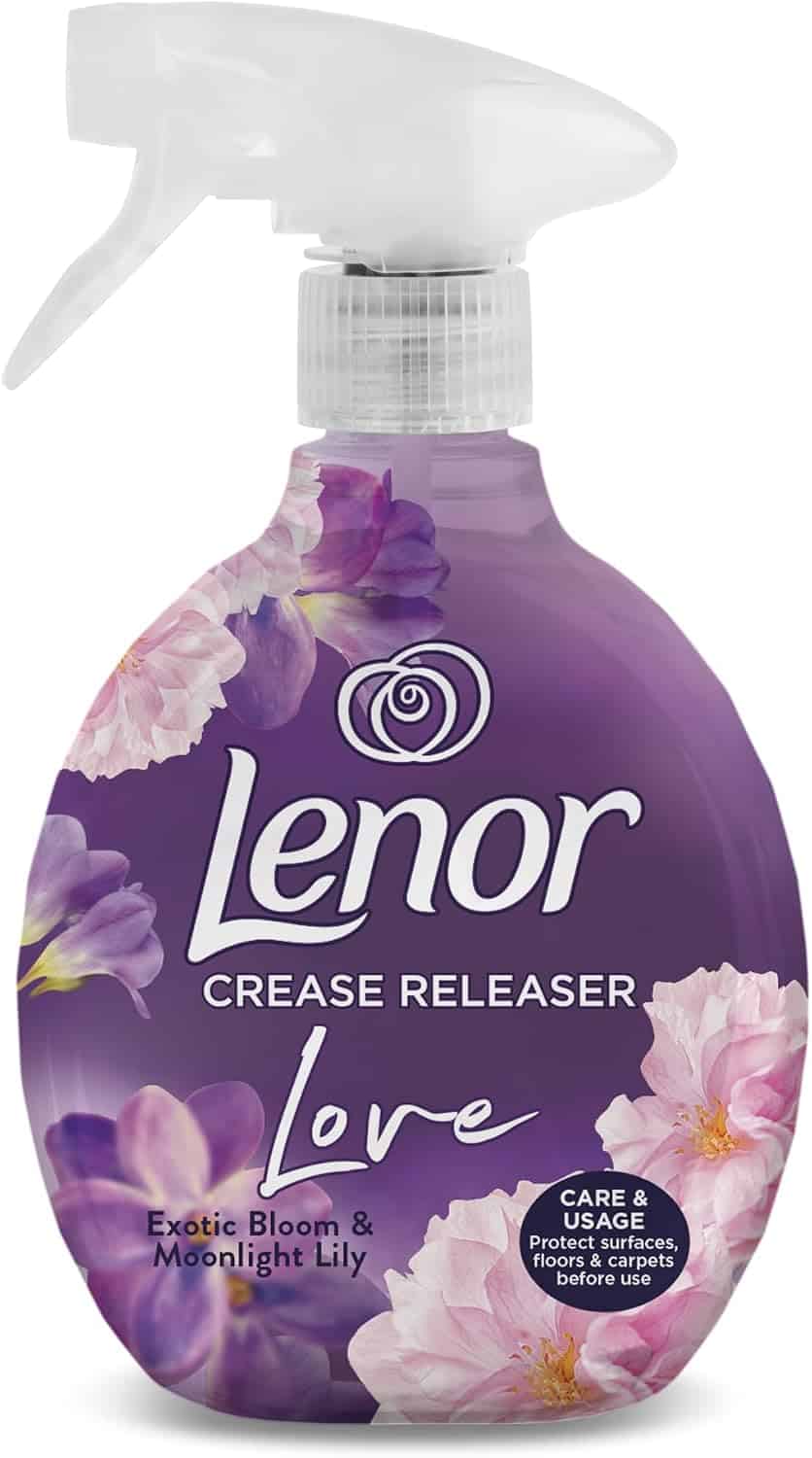 Lenor Crease Releaser Exotic Bloom & Moonlight Lily Fabric Spray 500 ml