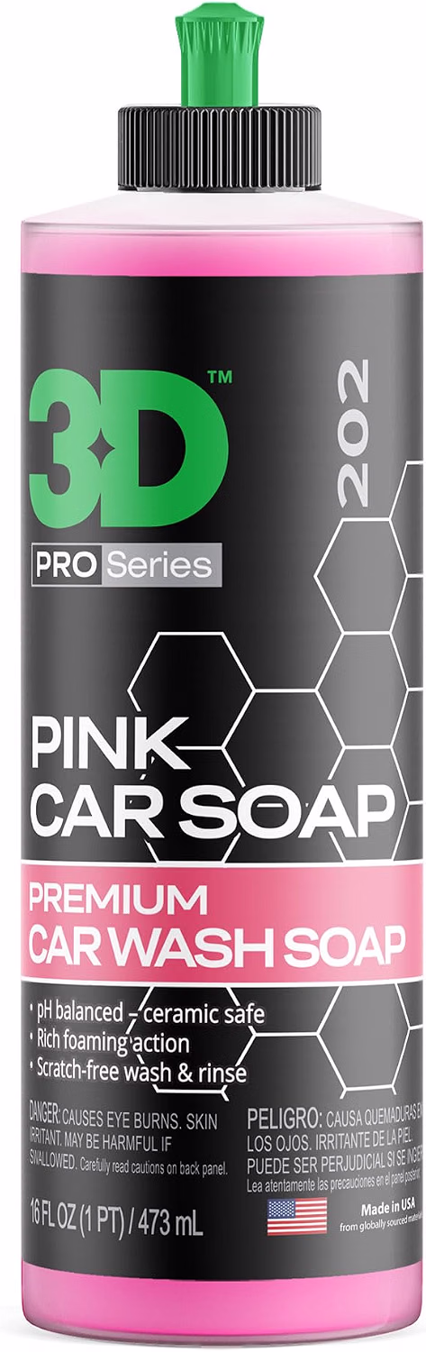 3D Pink Car Soap – 16 oz