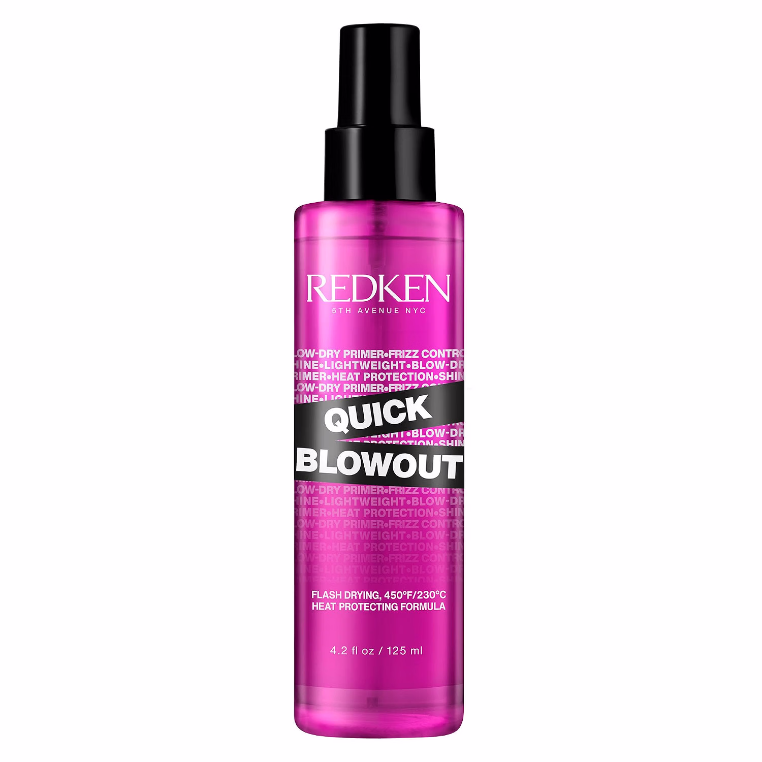 Redken Quick Blowout Heat Protectant Spray 4.2 Fl Oz 125 ml