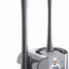 MR.SIGA Toilet Plunger and Bowl Brush Combo for Bathroom Cleaning, Gray wholesale