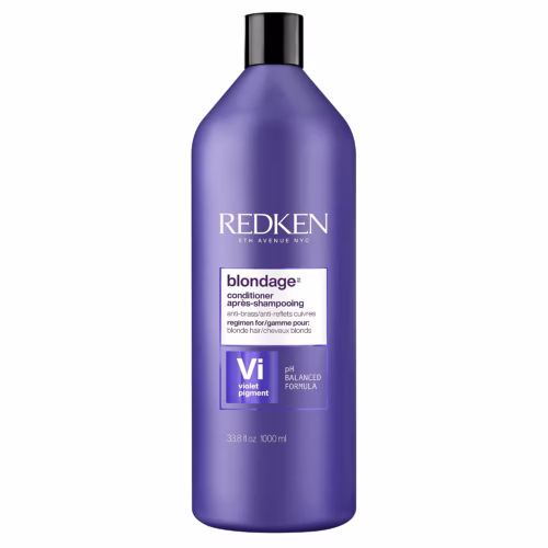 Redken Blondage Color Depositing Purple Conditioner 33.8 Fl Oz 1000 ml