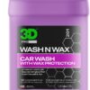 3D Wash N Wax Car Wash Soap 1 Gallon