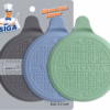 MR.SIGA Silicone Bathtub Stopper, Drain Stopper for Shower, Sink, 3 Pack