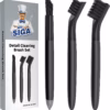 MR.SIGA Grout Cleaner Brush Set, Detail Cleaning Brush Set for Tiles, Sinks