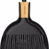 MR.SIGA Mini Dustpan and Brush Set, Bamboo Handle, Black, 1 Set wholesale
