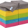 MR.SIGA Microfiber Cleaning Cloth, All Purpose Cleaning Towels, Pack of 50 , 30 x 30 cm(11.8 x 11.8 inch) wholesale