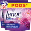 Lenor Pods Colour Washing Capsules Detergent 120 Washes, Amethyst Flower Dream