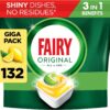 Fairy Original Power Dishwasher Tablets Lemon, 132 Capsules wholesale