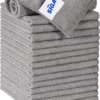 MR.SIGA Microfiber Cleaning Cloths, All Purpose Microfiber Towels, 15 Pack gray, 30 x 30 cm(11.8 x 11.8 inch) wholesale