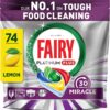 Fairy 30 Minute Miracle Platinum Plus Dishwasher Tablets, 74 Capsules wholesale