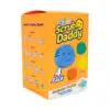 Scrub Daddy Colours Smiley Sponge Pack of 4