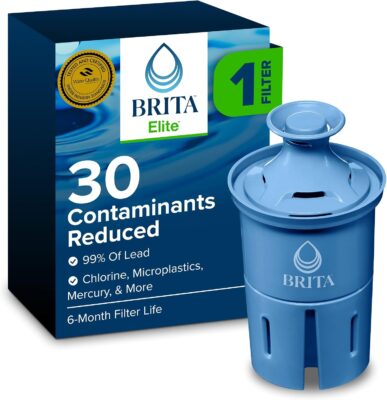 Brita Elite Replacement Water Filter, Pitchers and Dispensers, 1 Pack wholesale