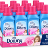 Downy April Fresh Liquid Fabric Softener, 10 fl oz – Pack of 12