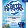 Earth Breeze Laundry Detergent Sheets Fragrance-Free 60 Loads